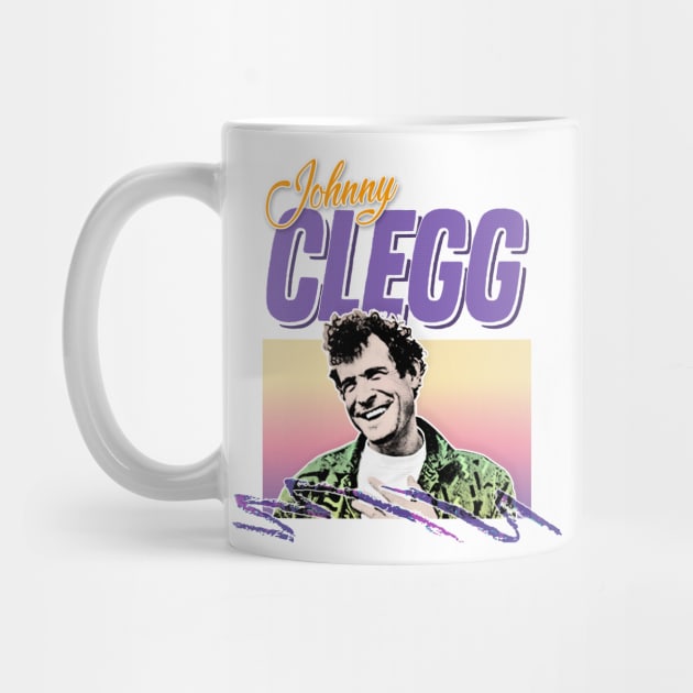 Johnny Clegg / 80s Styled Tribute Retro Design by DankFutura